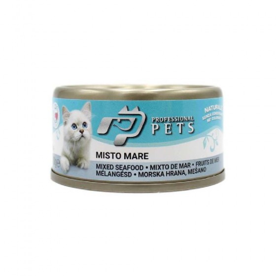 UMIDO PER GATTO GUSTO MISTO MARE 70 GR - PROFESSIONAL PET