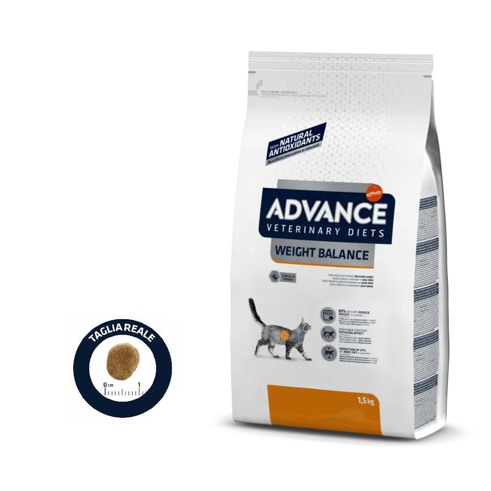 CROCCHETTE WEIGHT BALANCE PER GATTO 1,5 KG - ADVANCE