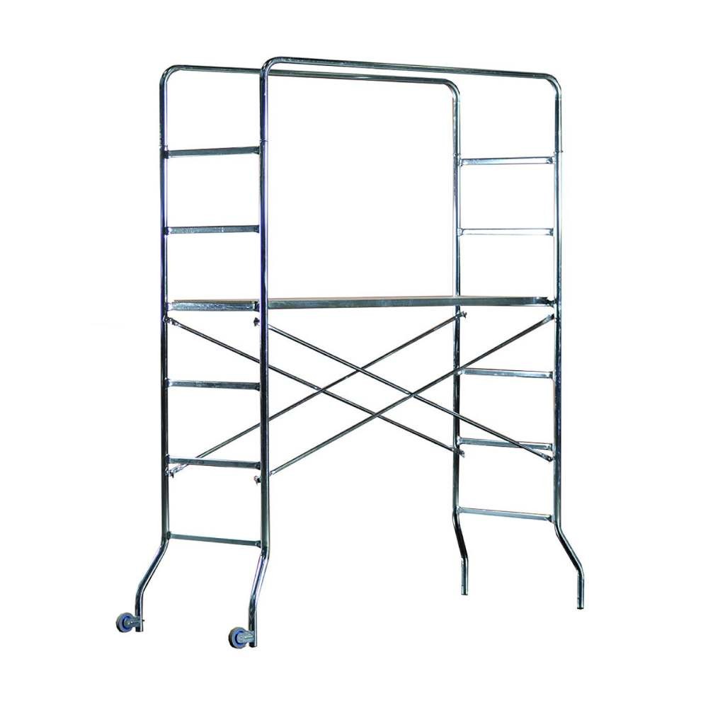 PONTEGGIO ACCIAIO ZINCATO MODELLO "SUPER TRIO" 65 X 169 X 218 CM PONTEGGIO ACCIAIO ZINCATO MODELLO "SUPER TRIO" 65 X 169 X 218 CM