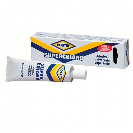 ADESIVO UNIVERSALE "SUPERCHIARO" 50 GR - BOSTIK