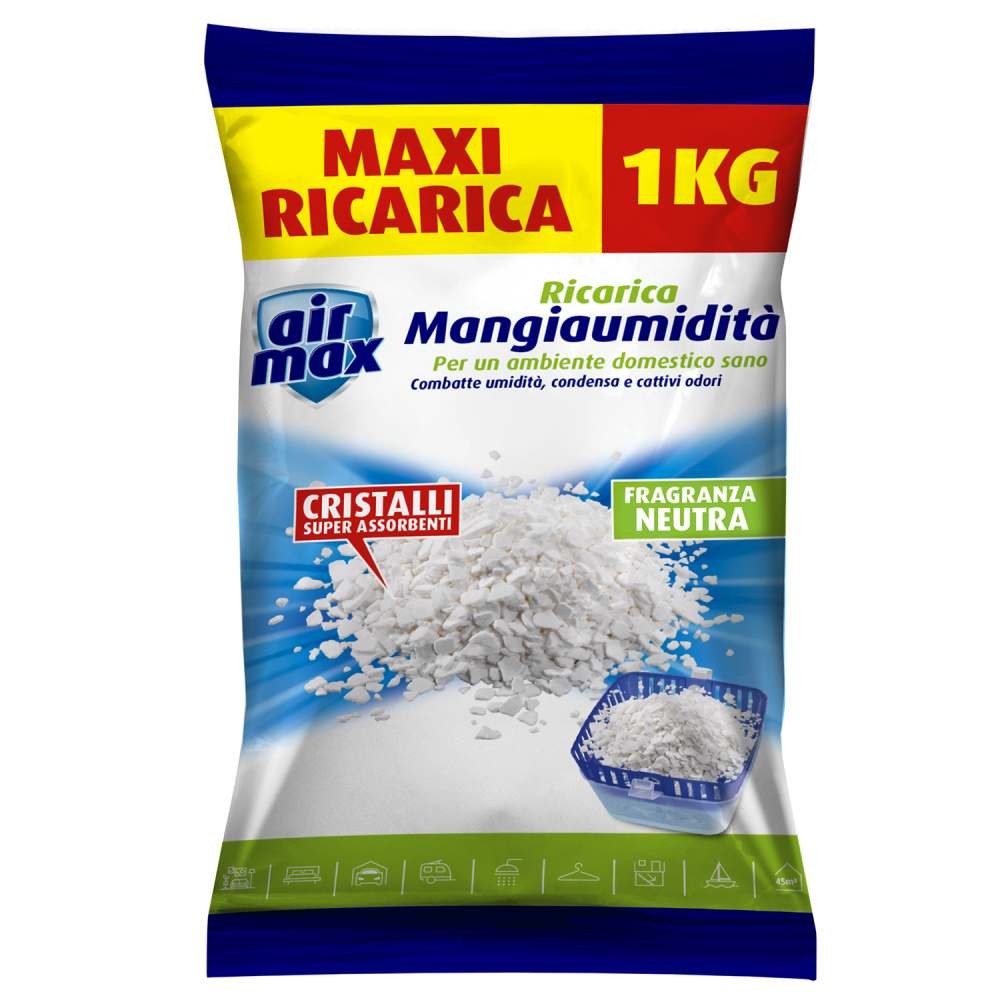 SALI RICARICA ASSORBIUMIDITA' PROFUMAZIONE NEUTRA 1 KG