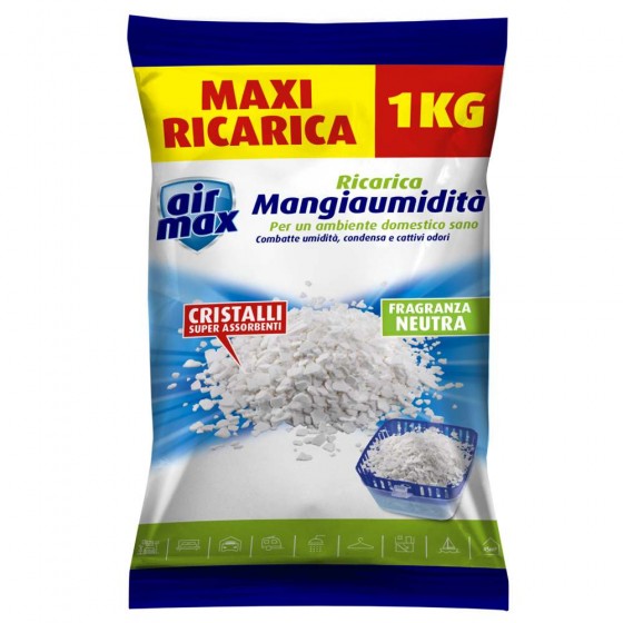 SALI RICARICA ASSORBIUMIDITA' PROFUMAZIONE NEUTRA 1 KG