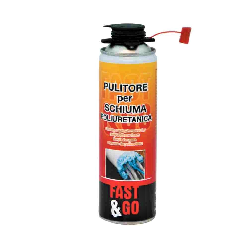 SOLVENTE PER SCHIUMA POLIURETANICA FAST&GO 500 ML SOLVENTE PER SCHIUMA POLIURETANICA FAST&GO 500 ML