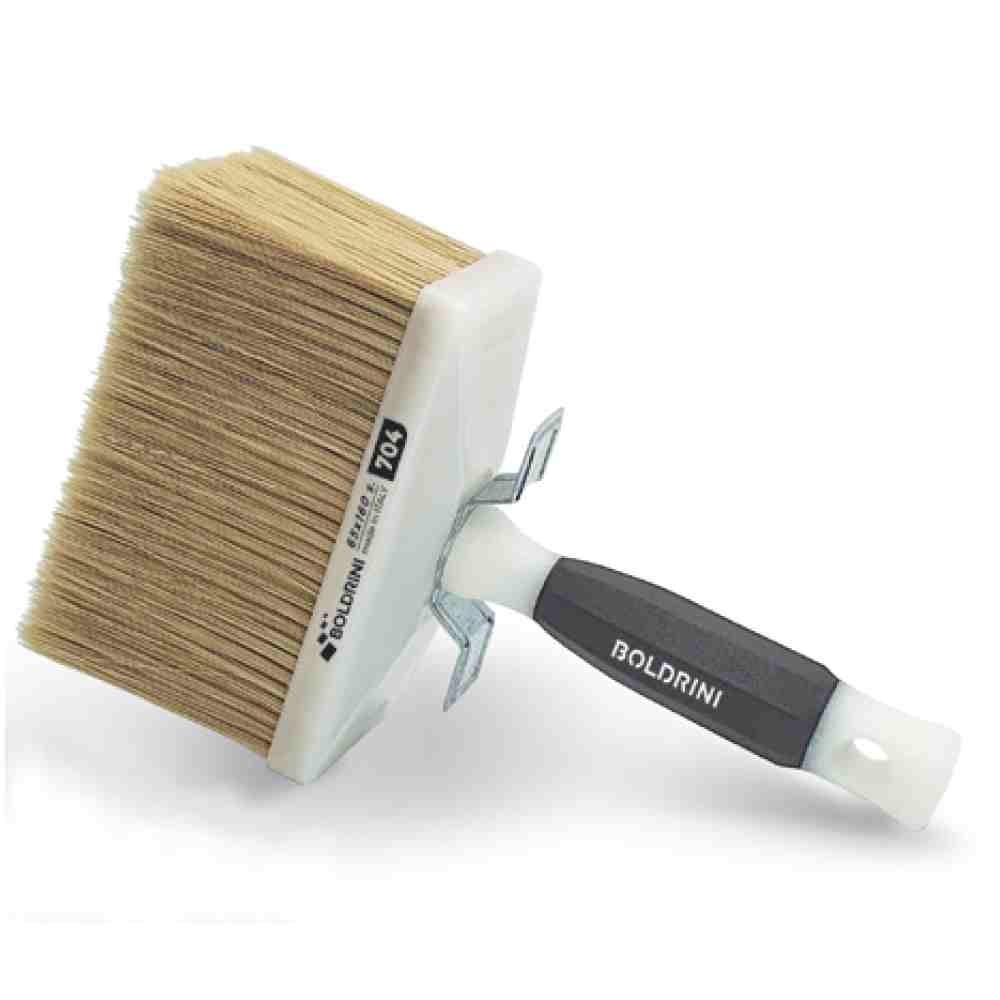 PLAFONE MODELLO PROFESSIONALE 704 S PLUS CON SETOLE NATURALI E MANICO IN MOLPEN - 50 X 150 MM - BOLDRINI PLAFONE MODELLO PROFESSIONALE 704 S PLUS CON SETOLE NATURALI E MANICO IN MOLPEN - 50 X 150 MM - BOLDRINI