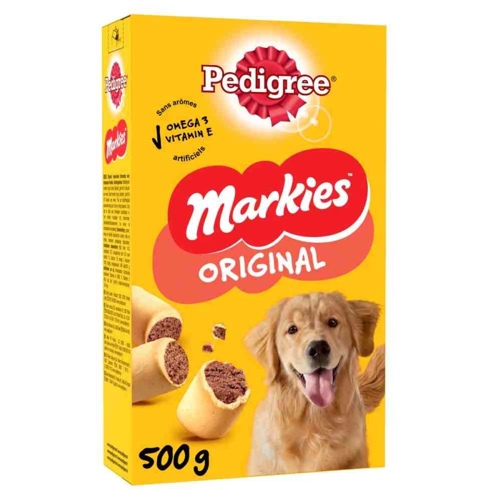 BISCOTTI RIPIENI E CROCCANTI MARKIES ORIGINAL PER CANE 500 GR - PEDIGREE