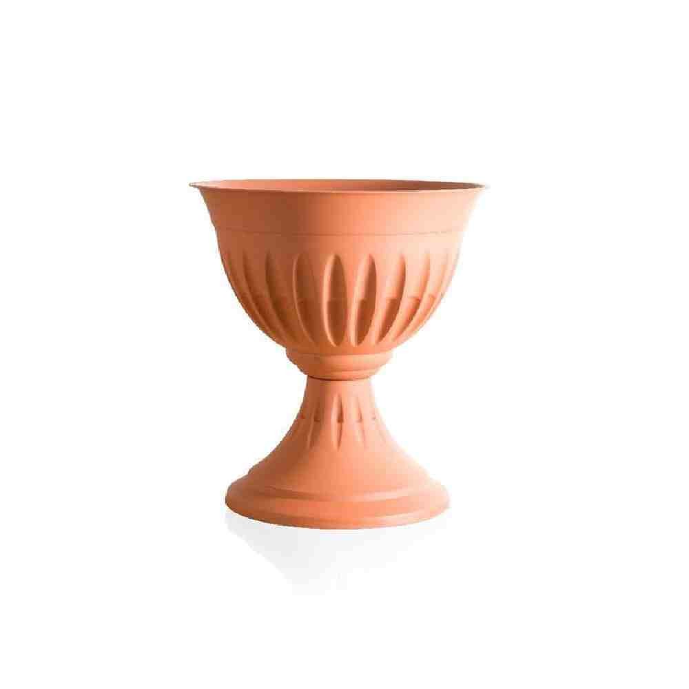 CIOTOLA A CALICE MODELLO ALBA Ø 25 CM COLORE TERRACOTTA - BAMA