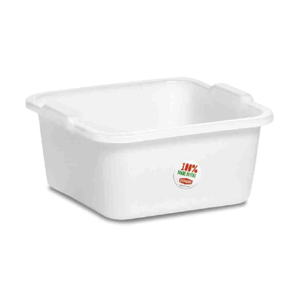 BACINELLA QUADRA 38 X 38 CM 16 LT COLORE NEUTRO BACINELLA QUADRA 38 X 38 CM 16 LT COLORE NEUTRO