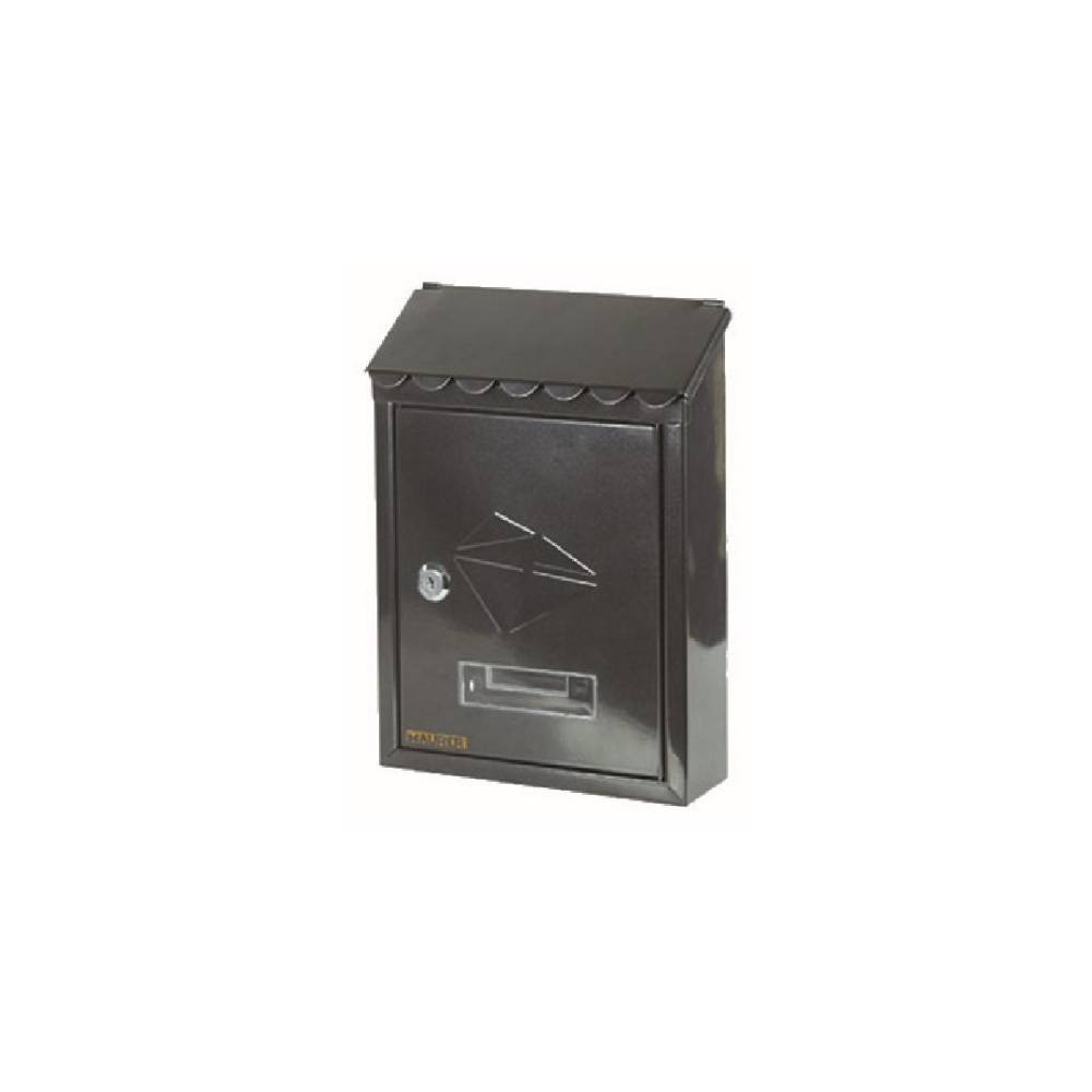 CASSETTA POSTALE MODELLO "STAMP" COLORE NERO CASSETTA POSTALE MODELLO "STAMP" COLORE NERO