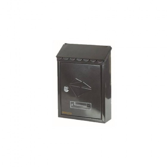 CASSETTA POSTALE MODELLO "STAMP" COLORE NERO