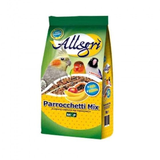 MANGIME PER PAPPAGALLI PARROCCHETTI MIX 1 KG - ALLEGRI'