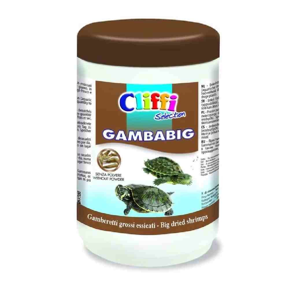 MANGIME PER TARTARUGHE DI GROSSA TAGLIA GAMBABIG 130 GR - CLIFFI MANGIME PER TARTARUGHE DI GROSSA TAGLIA GAMBABIG 130 GR - CLIFFI