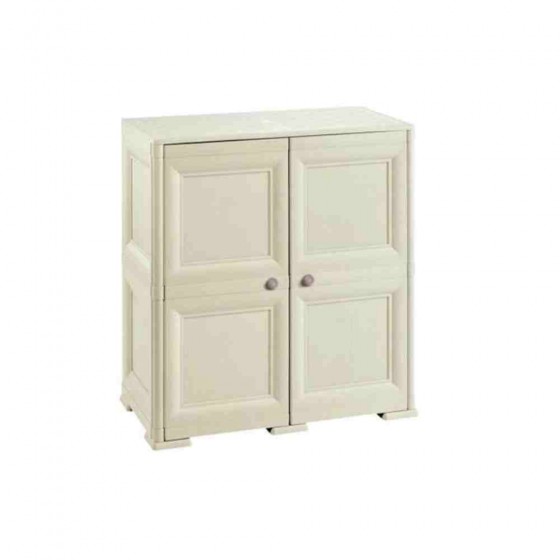 ARMADIO MODELLO OMNIMODUS 2 MODULI COLORE ANGORA - TONTARELLI