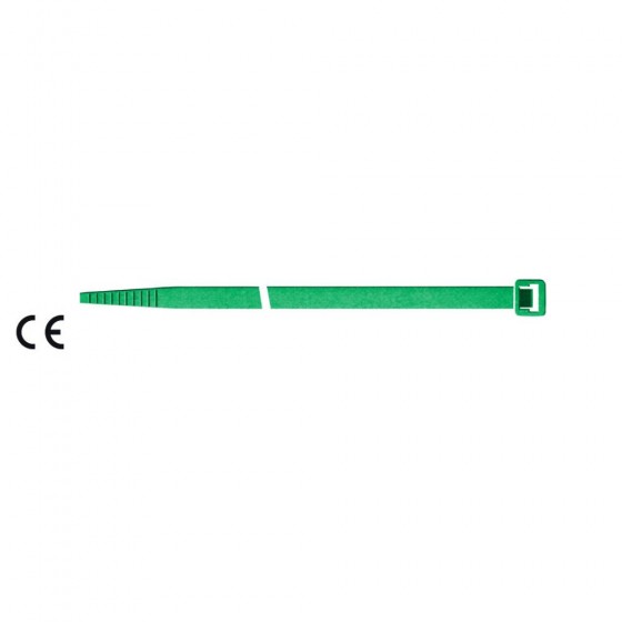 FASCETTE DI CABLAGGIO 200X3,6MM COLORE VERDE CF.BUSTA 100PZ - MAURER