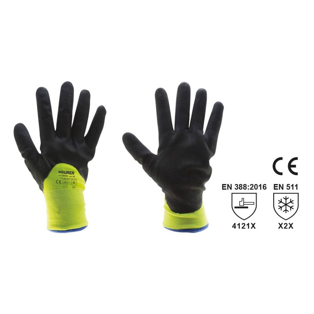 GUANTI IN POLIESTERE IMBOTTITO WINTER N - MAURER