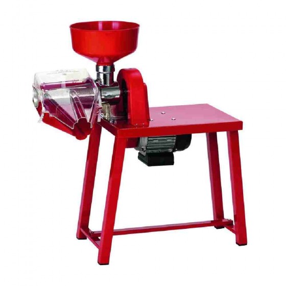 PASSAPOMODORO ELETTRICO 
PAVI 'TS PLAST' CON BANCO