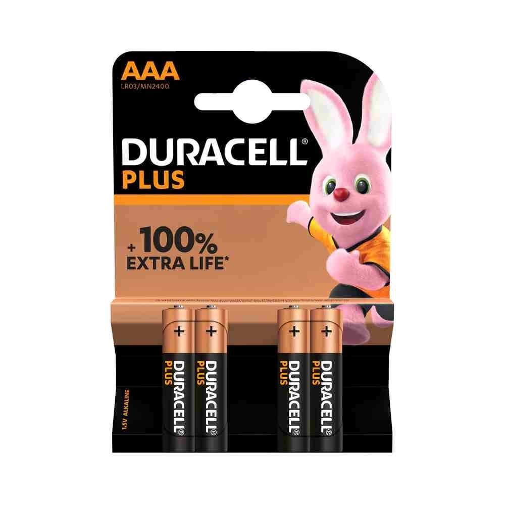 BATTERIE ALKALINE MINISTILO 4 PZ - DURACELL PLUS