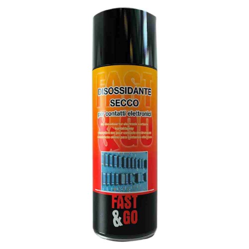 DISOSSIDANTE SECCO PER CONTATTI ELETTRICI FAST&GO 400 ML