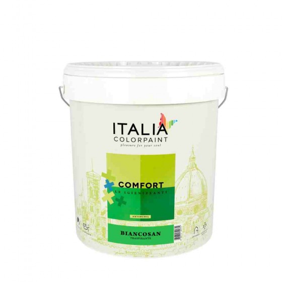 IDROPITTURA "BIANCOSAN PLUS" TRASPIRANTE 4 LT - DURIPLASTIC