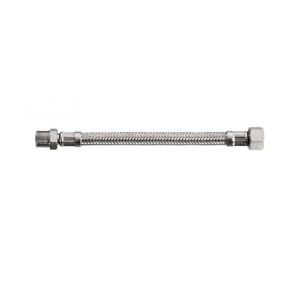 FLESSIBILI IN ACCIAIO INOX M F 1 / 2 DA 30 CM 2 PEZZI FLESSIBILI IN ACCIAIO INOX M F 1 / 2 DA 30 CM 2 PEZZI