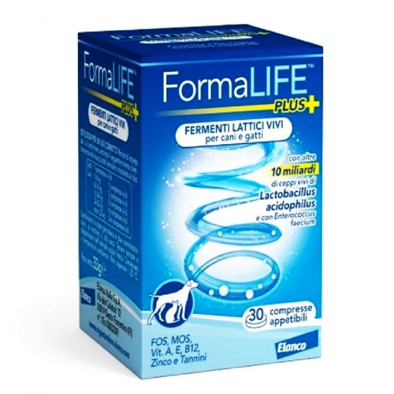 FERMENTI LATTICI FORMALIFE® PER CANI E GATTI 30 CPR -  ELANCO
