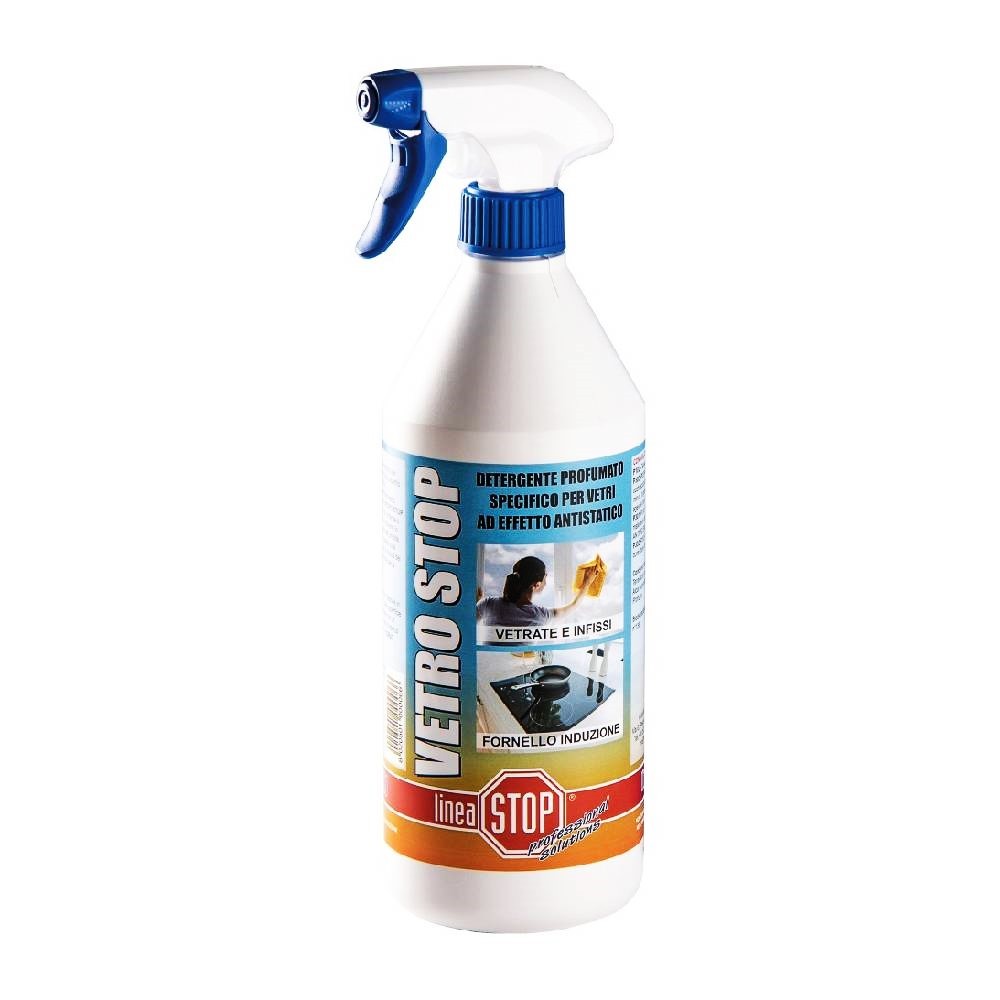 VETRO STOP - DETERGENTE PER VETRI EFFETTO ANTISTATICO 750 ML