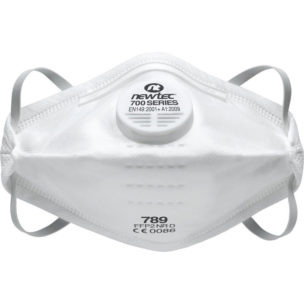 MASCHERINA PIEGHEVOLE CON VALVOLA - NERI NEWTECH