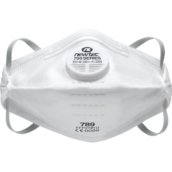 MASCHERINA PIEGHEVOLE CON VALVOLA - NERI NEWTECH