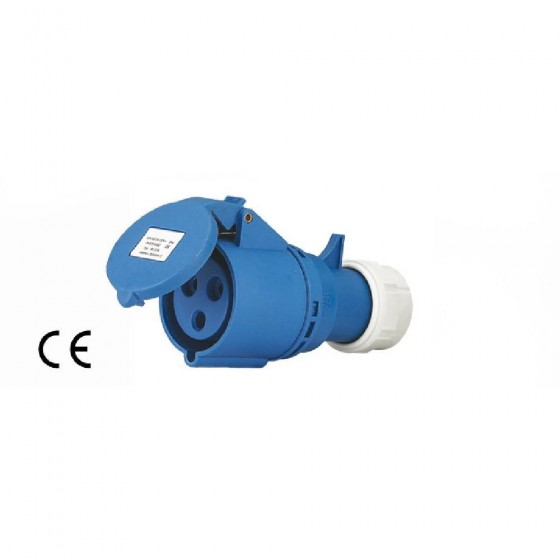 PRESA MOBILE INDUSTRIALE 2PT+T 16A CEE IP44 - MAURER