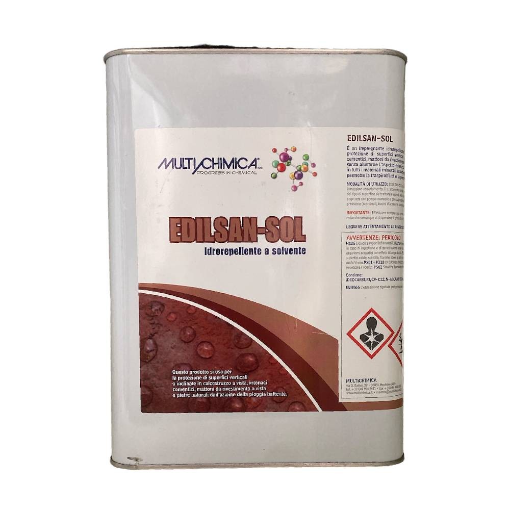 EDILSAN - SOL IDROREPELLENTE A SOLVENTE 20 LT EDILSAN - SOL IDROREPELLENTE A SOLVENTE 20 LT
