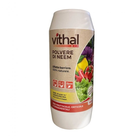 POLVERE DI NEEM EFFETTO BARRIERA - 100% NATURALE - 800 GR - VITHAL