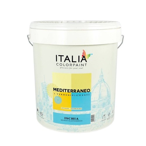 QUARZO TERMORIFLETTENTE ELASTOMETRICO SILOSSANICO "ISCHIA" 13 LT