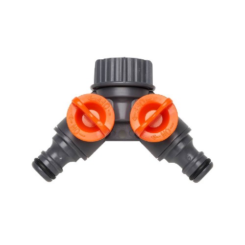 PRESA A DOPPIO RUBINETTO 3/4"F+2INNESTI MASCHI - PAPILLON