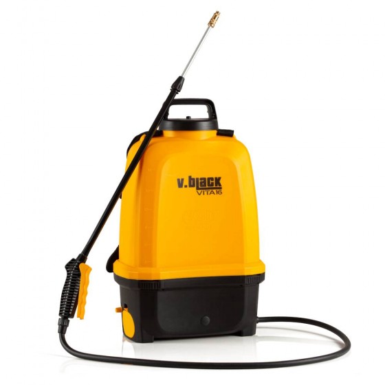 POMPA A SPALLA A BATTERIA V - BLACK VITA 16 LT - VOLPI