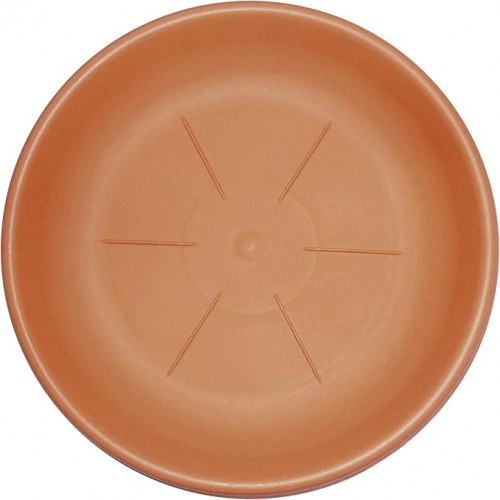 SOTTOVASO ROTONDO Ø 40 CM COLORE TERRACOTTA - BAMA