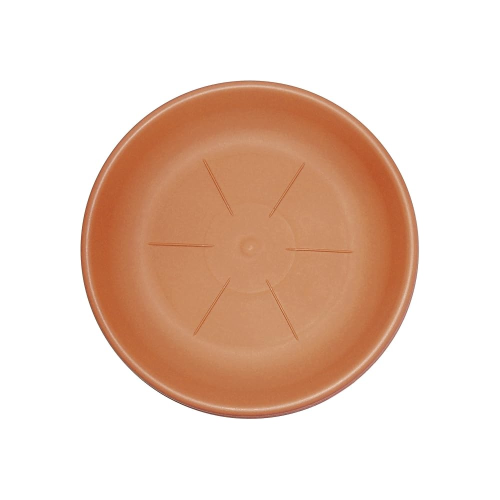SOTTOVASO ROTONDO Ø 40 CM COLORE TERRACOTTA - BAMA
