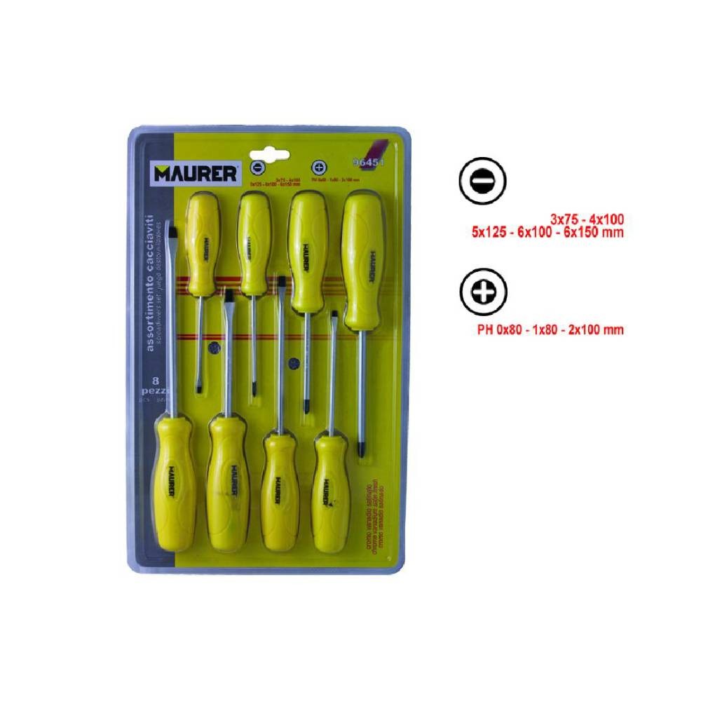 CACCIAVITI SERIE 8PZ "HOBBY" - MAURER CACCIAVITI SERIE 8PZ "HOBBY" - MAURER