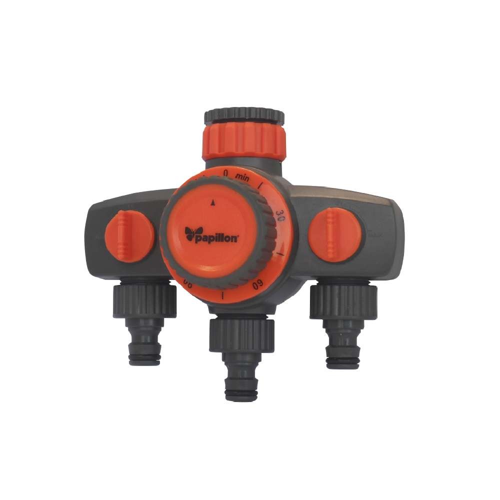 CENTRALINA TIMER MECCANICA PER IRRIGAZIONE 3 VIE - PAPILLON CENTRALINA TIMER MECCANICA PER IRRIGAZIONE 3 VIE - PAPILLON