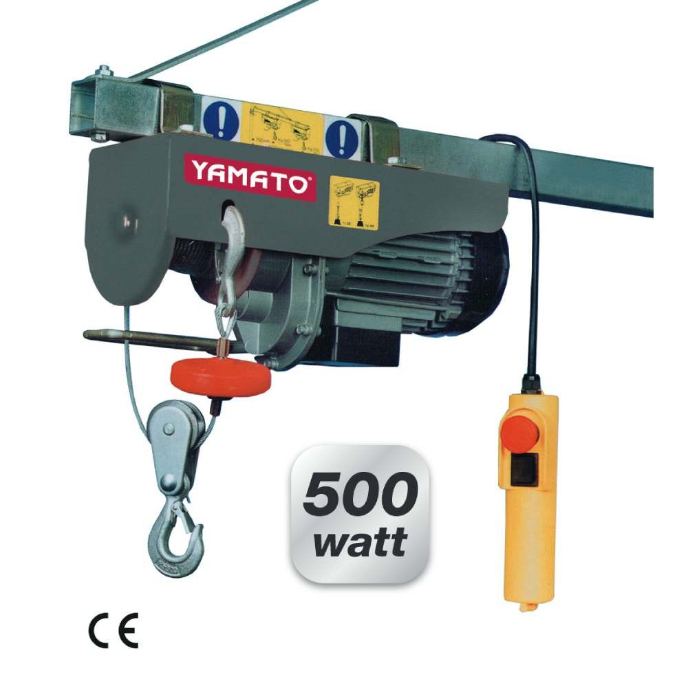PARANCO ELETTRICO A FUNE 125-250 KG H 250 - YAMATO PARANCO ELETTRICO A FUNE 125-250 KG H 250 - YAMATO