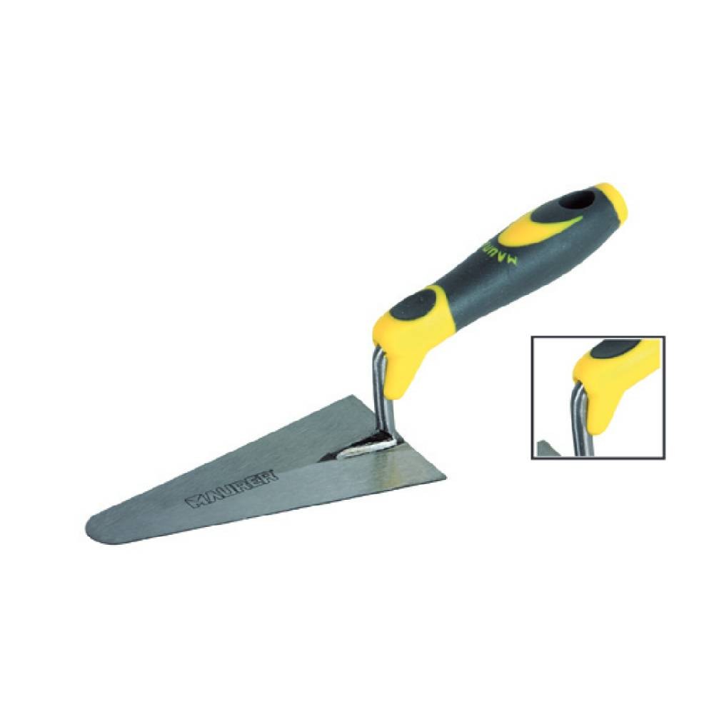 CAZZUOLINO MANICO BICOMPONENTE PUNTA TONDA STRETTA 120MM - MAURER CAZZUOLINO MANICO BICOMPONENTE PUNTA TONDA STRETTA 120MM - MAURER