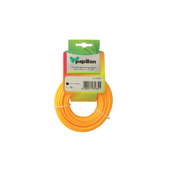 FILO NYLON ACCESSORIO DECESPUGLIATORE PROFILO QUADRO Ø4,0MMX10M - PAPILLON