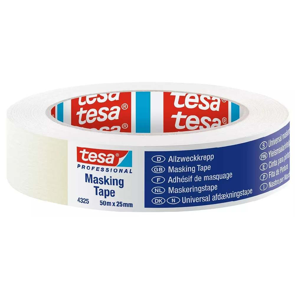 NASTRO ADESIVO IN CARTA SEMICRESPATA H 25 MM X 50 M - TESA NASTRO ADESIVO IN CARTA SEMICRESPATA H 25 MM X 50 M - TESA