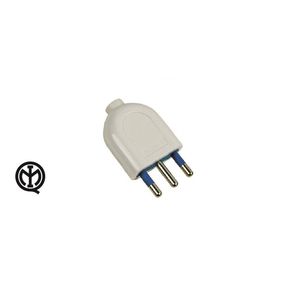 SPINA 2P+T 10A COLORE BIANCO - MAURER
